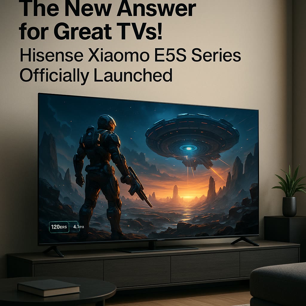 The New Answer for Great TVs! Hisense Xiaomo E5S Series Officially Launched
