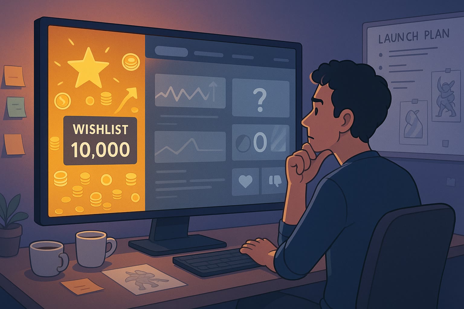 Developers Baffled: Is Steam Wishlist a Key Success Metric or Just a Vanity Number?