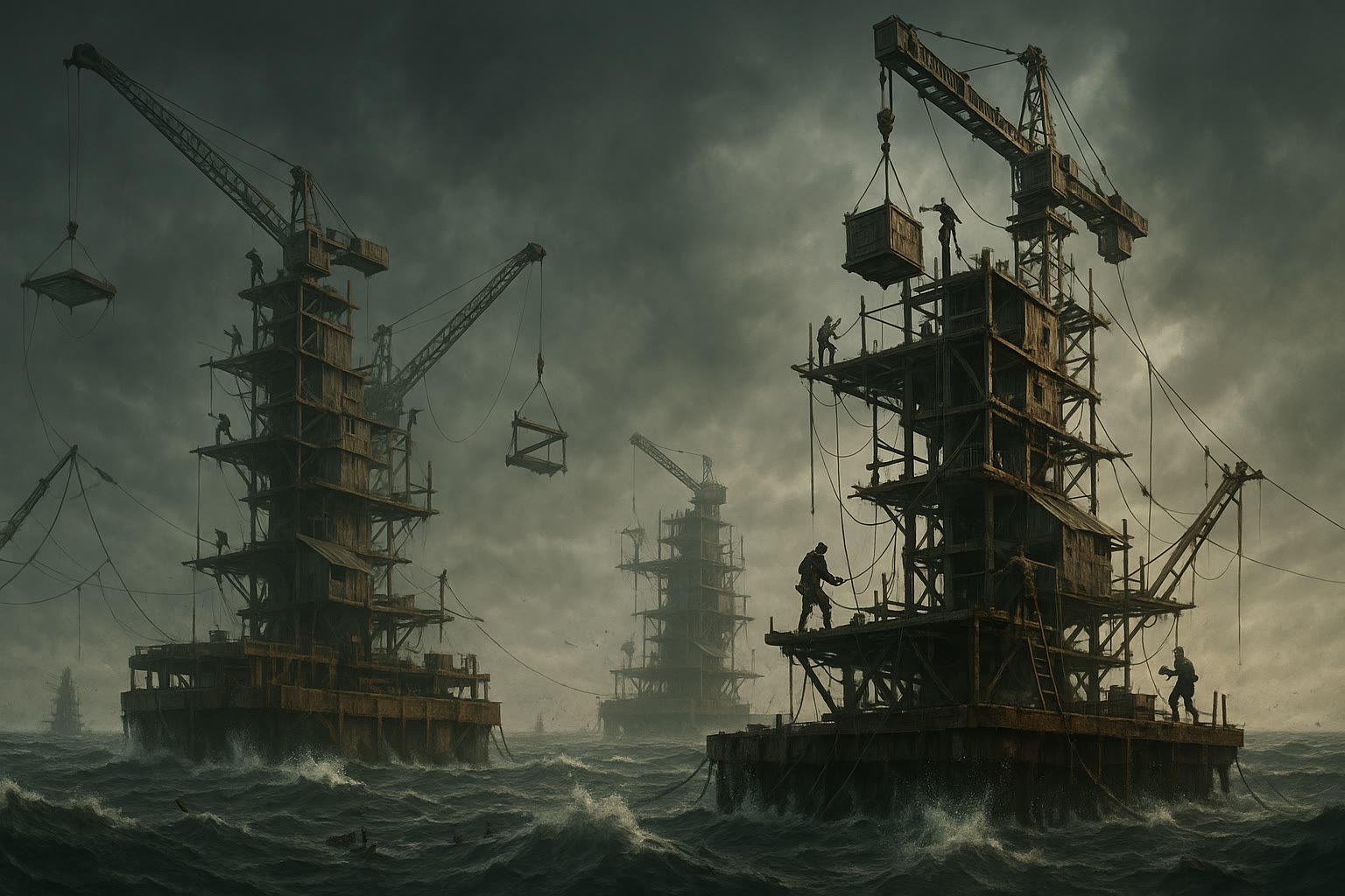 Building Skyscrapers in a Post-Apocalyptic Water World: This Steam Indie Game Pushes Physics to the Limit