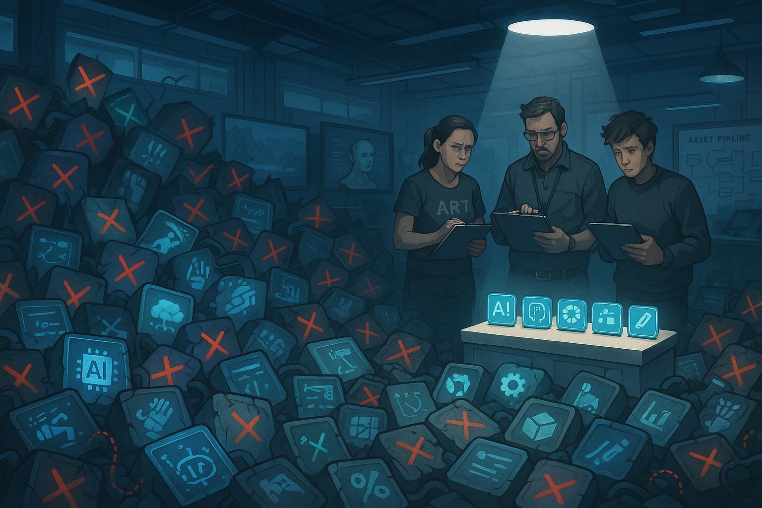 The Absurd Truth of AI Hype: Game Outsourcing Giant Finds Only 6 Out of 500 AI Tools Usable, 'All Garbage!'